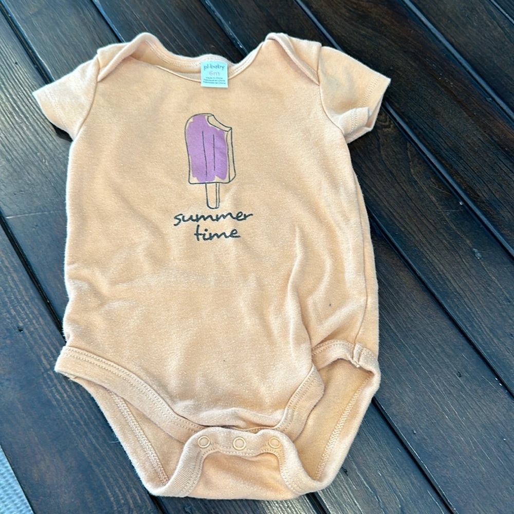 Baby popsicle bodysuit - 6M